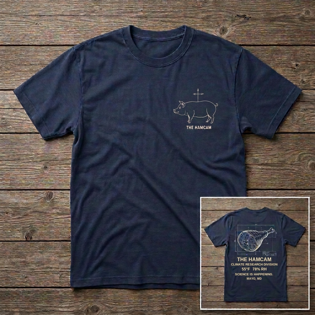 CLIMATE RESEARCH TEE — HamCam Gift Shop concept